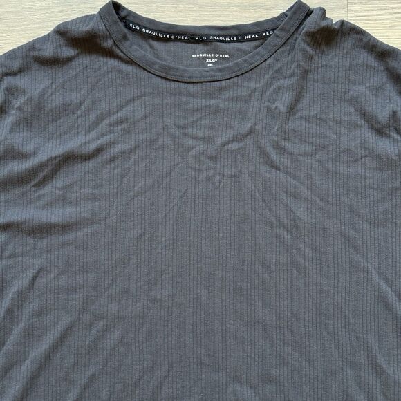 Shaquille Oneal XLG Shirt Men 4XL Gray Crew Tee Short Sleeve - Picture 5 of 6